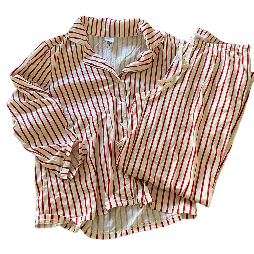NWOT hanna andersson striped pajama set